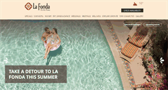 Desktop Screenshot of lafondasantafe.com